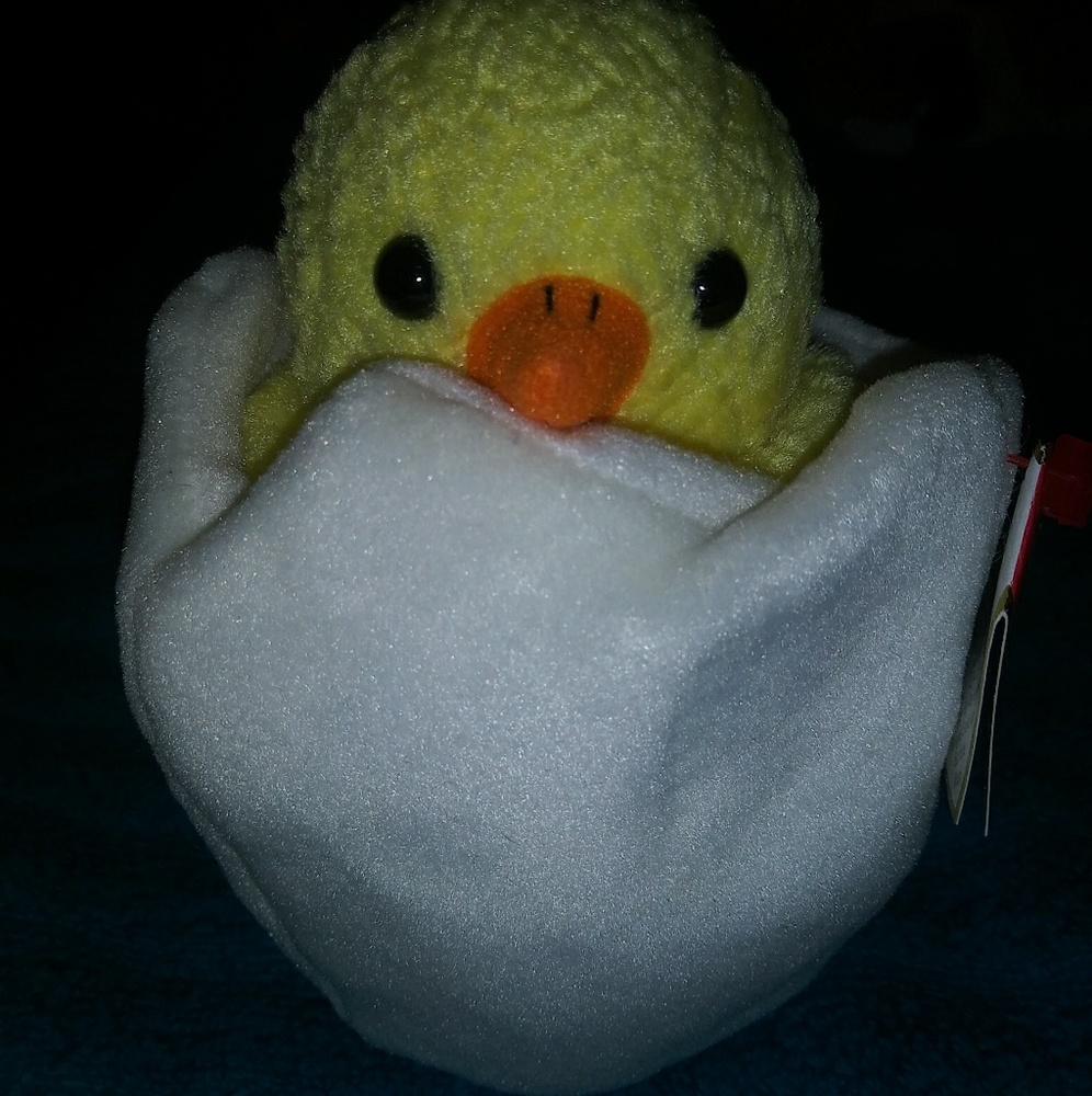 Eggbert. TY Original Beanie babies.